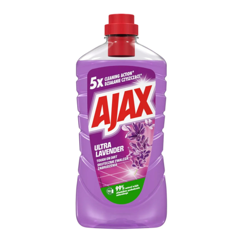 Casa, Gradina & Bricolaj - Detergent pentru pardoseli Ajax Ultra Lavender 1 L