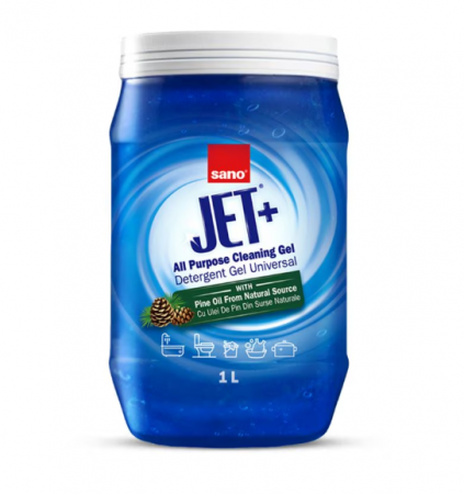 Detergenti universali - Detergent Sano Jet Gel Universal cu Ulei de Pin 1L