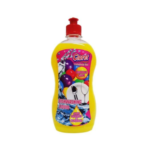 Produse Curatenie - Detergent Vase Cloret aroma Bubble Gum, 500 ml