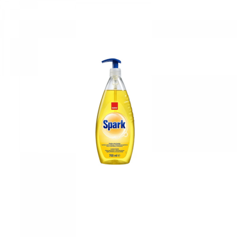 Detergenti Bucatarie si Vase - Detergent vase cu pompita Sano Spark Lamaie,700 ml