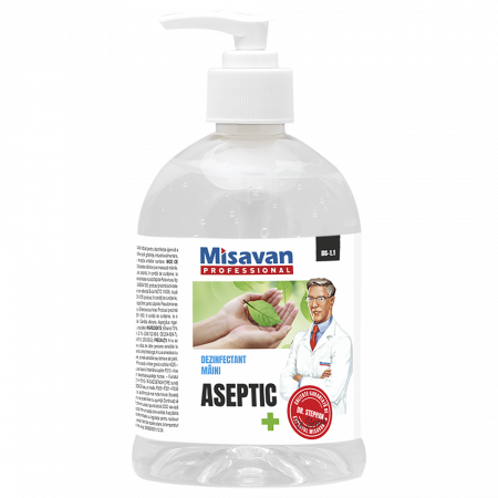Ingrijire Personala & Cosmetice - Dezinfectant maini Dr. Stephan Aseptic 500ml Misavan