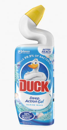 Casa, Gradina & Bricolaj - Dezinfectant toaleta Duck Anitra Deep Action Gel Marine 750ml