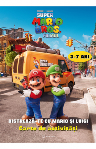 Carti pentru copii - Distreaza-te cu Mario si Luigi