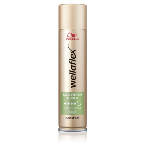 Ingrijire Personala & Cosmetice - Fixativ pentru par Wella Wellaflex Silk finish & hold, 250 ml