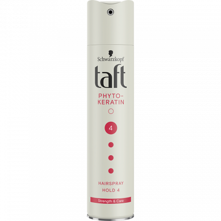 Fixativ si spuma de par - Fixativ spray Taft Keratin Complete, nivel fixare 4, formula vegana, 250 ml