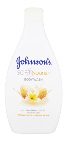 Jucarii, Copii & Bebe - Gel de dus cu ulei de migdale si aroma de iasomie JOHNSON'S Soft & Nourish, 400ml