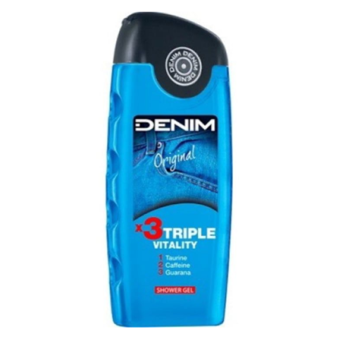 Ingrijire Personala & Cosmetice - Gel de dus Denim Triple Vitality, 250ml