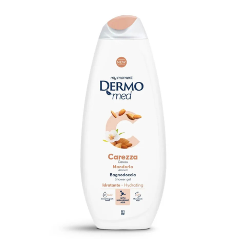 Ingrijire Personala & Cosmetice - Gel de dus Dermomed Carezza cu migdale, 750 ml