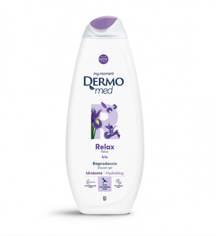 Produse de Baie - Gel de dus Dermomed Talc Iris, 750 ml