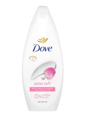 Produse de Baie - Gel de dus Dove Essential Care Petal Soft, 450 ml