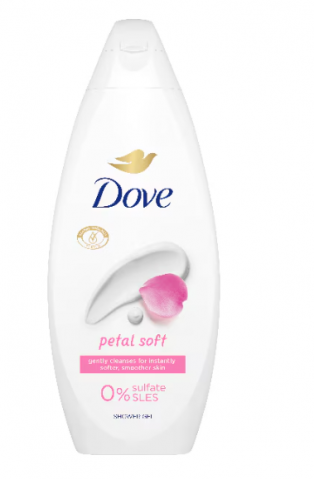 Produse de Baie - Gel de dus Dove Essential Care Petal Soft, 720ml