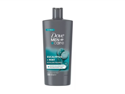 Gel de Dus - Gel de dus Dove Men+Care Eucalyptus & Mint, 700 ml, 24h