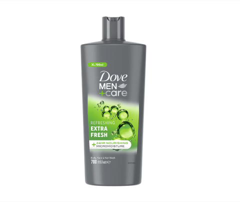 Ingrijire Personala & Cosmetice - Gel de dus Dove Men+Care Extra Fresh, 700 ml