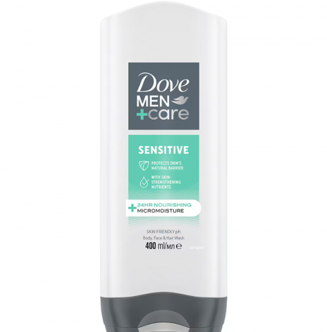Ingrijire Personala & Cosmetice - Gel de dus Dove Men+Care Sensitive, 400 ml