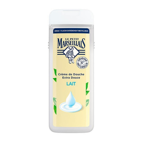 Produse de Baie - Gel de dus Le Petit Marseillais Extra Gentle, Lapte, 400 ml