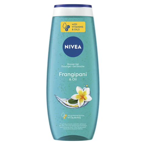 Ingrijire Corp - Gel de dus NIVEA Frangipani & Oil, 250 ml