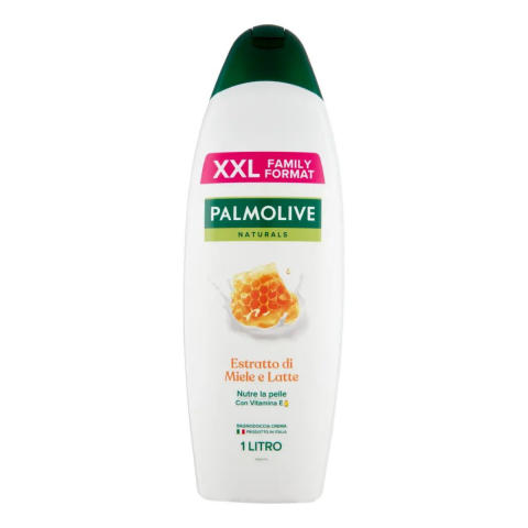 Ingrijire Personala & Cosmetice - Gel de dus Palmolive Naturals cu miere si lapte hidratant, 1 L