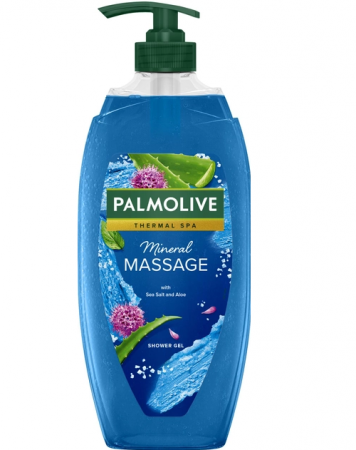Produse de Baie - Gel de dus Palmolive, Mineral Massage, 750 ml