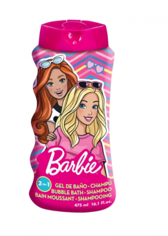 Sampon si balsam copii - Gel de dus si sampon Barbie, 475ml