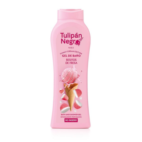 Ingrijire Personala & Cosmetice - Gel de dus Tulipan Besitos De Fresa, 650ml