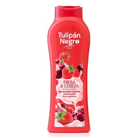 Ingrijire Personala & Cosmetice - Gel de dus Tulipan Capsuni si Cirese, 650 ml