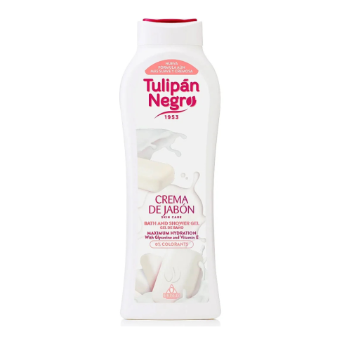 Gel de Dus Tulipan Negro Crema de Sapun, 650 ml