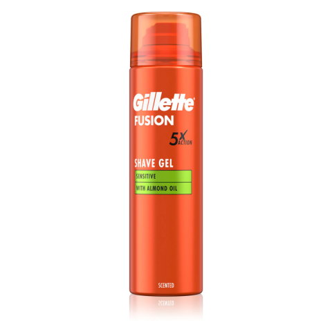 Ingrijire Personala & Cosmetice - Gel de ras, Gillette Fusion 5 Sensitiv, 200 ml