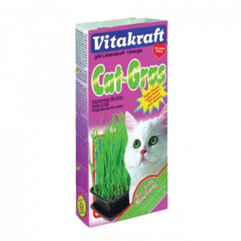 Suplimente nutritive pentru animale - Iarba pisicii Vitakraft 120gr
