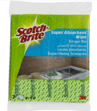Curatenie & Intretinere - Lavete absorbante Scotch-Brite 3 bucati