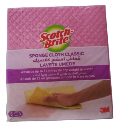 Curatenie & Intretinere - Lavete umede Scotch Brite x 5 pcs