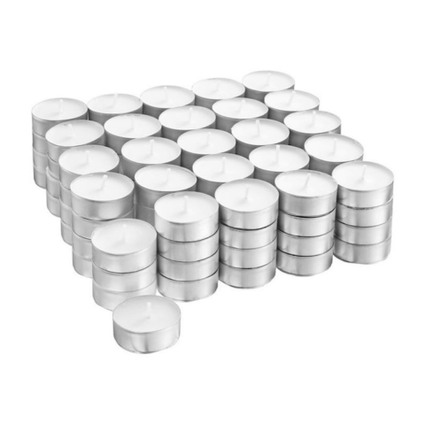 Casa, Gradina & Bricolaj - Lumanari pastila LCA Candles, timp de ardere 4h, set 100 buc