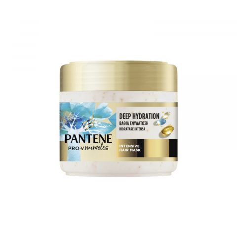 Ingrijire Personala & Cosmetice - Masca de par Pantene Pro-V Miracles Hydra Glow cu Biotina, 300 ml