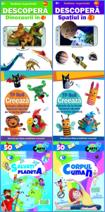 Pachete Speciale Carti - Pachet interactiv pentru copii. Descoperim si ne jucam!