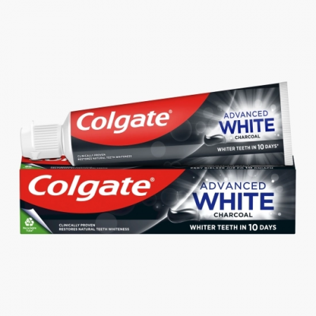 Igiena Dentara - Pasta de dinti Colgate Advanced White Charcoal pentru albire, 100 ml