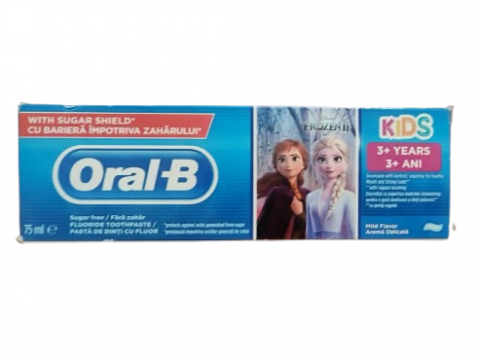 Jucarii, Copii & Bebe - Pasta de dinti copii, Oral-B, Frozen, Cars, 75 ml