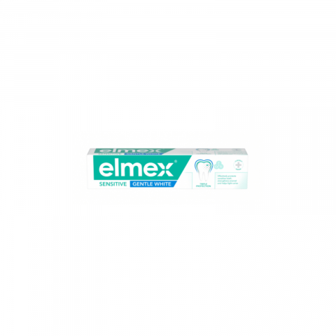 Pasta de dinti elmex Sensitive Whitening, pentru dinti sensibili, 75 ml