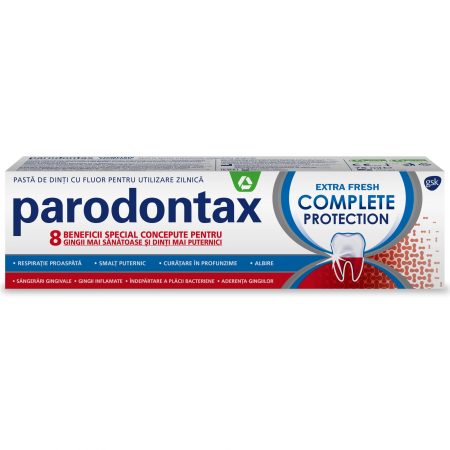 Igiena Dentara - Pasta de dinti Parodontax Complete Protection Extra Fresh, 75ml