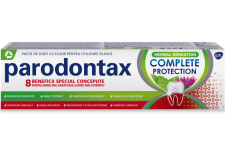 Igiena Dentara - Pasta de dinti Parodontax Complete Protection Herbal Sensation, 75 ml