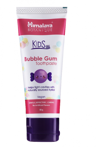 Igiena Dentara - Pasta de Dinti pentru Copii Bubble Gum Himalaya,80gr