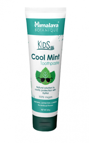 Pasta de dinti - Pasta de dinti pentru copii Himalaya Botanique KidsCool, Menta,80 g