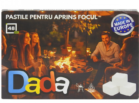 Accesorii gratar - Pastile pentru aprins focul DADA 48 BUC