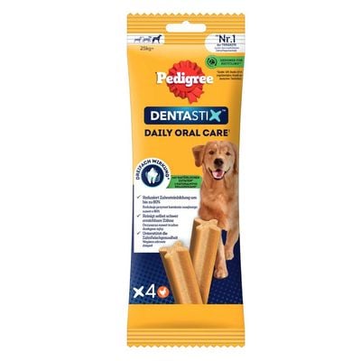 Hrana - Pedigree Dentastix pentru caini de talie mare (>25 kg), 270 g