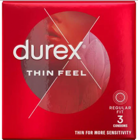 Prezervative - Prezervative Durex Feel Thin, 3 bucati