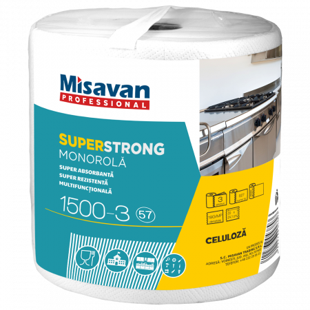 Casa, Gradina & Bricolaj - Prosop hartie monorola Misavan Professional Super Strong 3 str, 527 foi