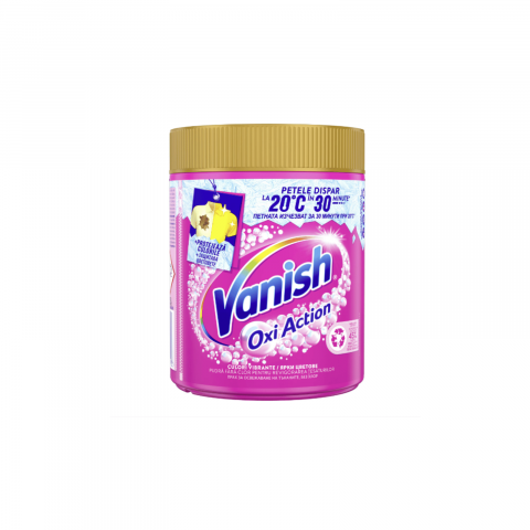 Casa, Gradina & Bricolaj - Pudra pentru indepartarea petelor pentru haine colorate Vanish Oxi Action, 470 gr