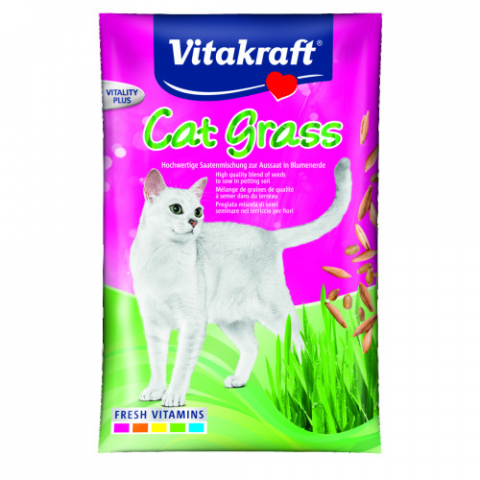 Hrana - Recompensa pentru pisici Vitakraft Cat Grass 50 g