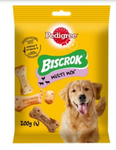 Pet Shop - Recompense pentru caini Biscrok Pedigree, 200 g