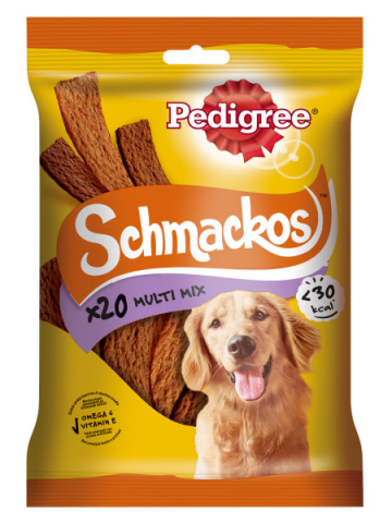 Pet Shop - Recompense pentru caini Pedigree Schmackos, Mix, 144 g