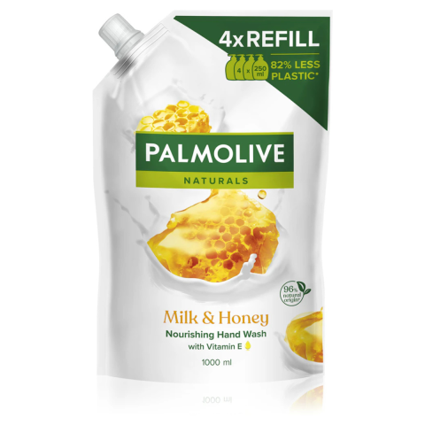 Ingrijire Personala & Cosmetice - Rezerva de sapun lichid Palmolive Naturals Milk&Honey, 1000 ml