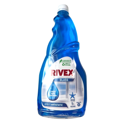 Casa, Gradina & Bricolaj - Rezerva solutie geamuri Rivex Ocean, 1 L